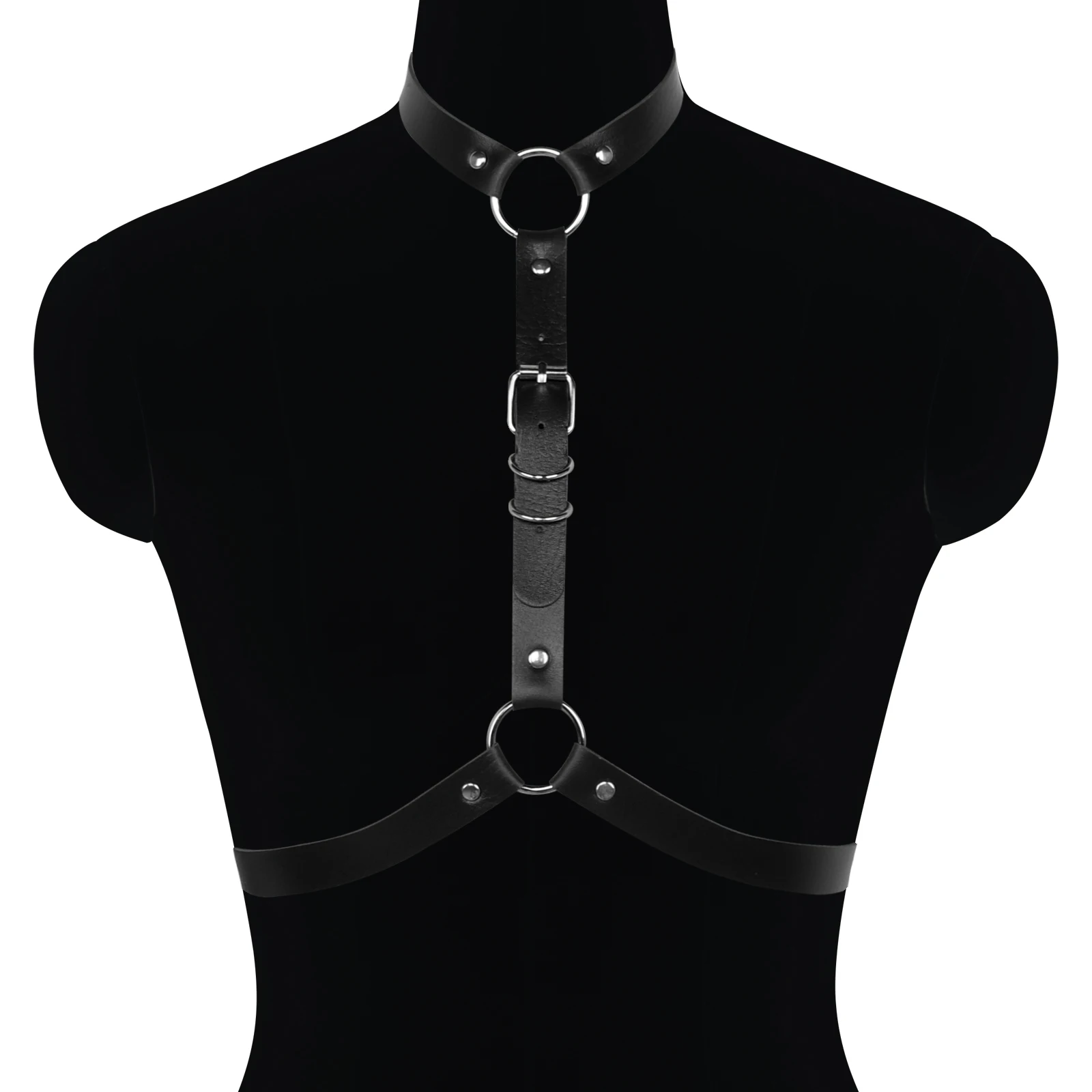 Sexy Women Sexy PU Leather Harness Fashion Lingerie BDSM Bondage Belt Fetish Erotic Pole Dance Rave Sword Belts Gothic Clothes