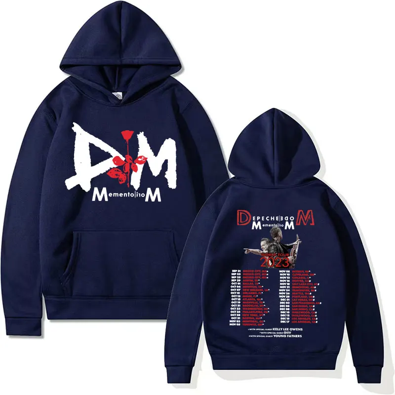 Depeche Cool Mode Memento Mori Tour Dates 2023 Hoodie Men Hip Hop Rap Clothing Sweatshirts Unisex Vintage Oversized Hoodies Y2k