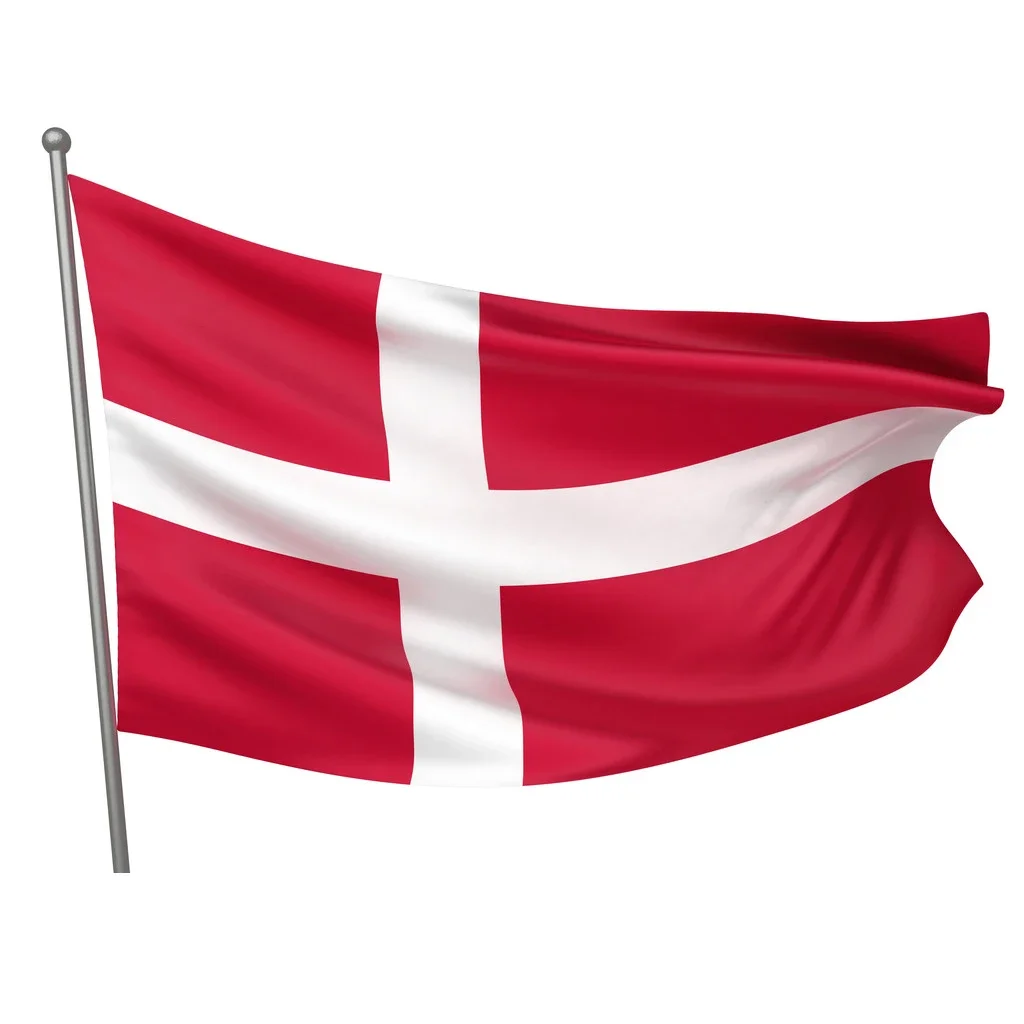 JimonFlag 90 X 150cm Danish flag polyester outdoor decoration