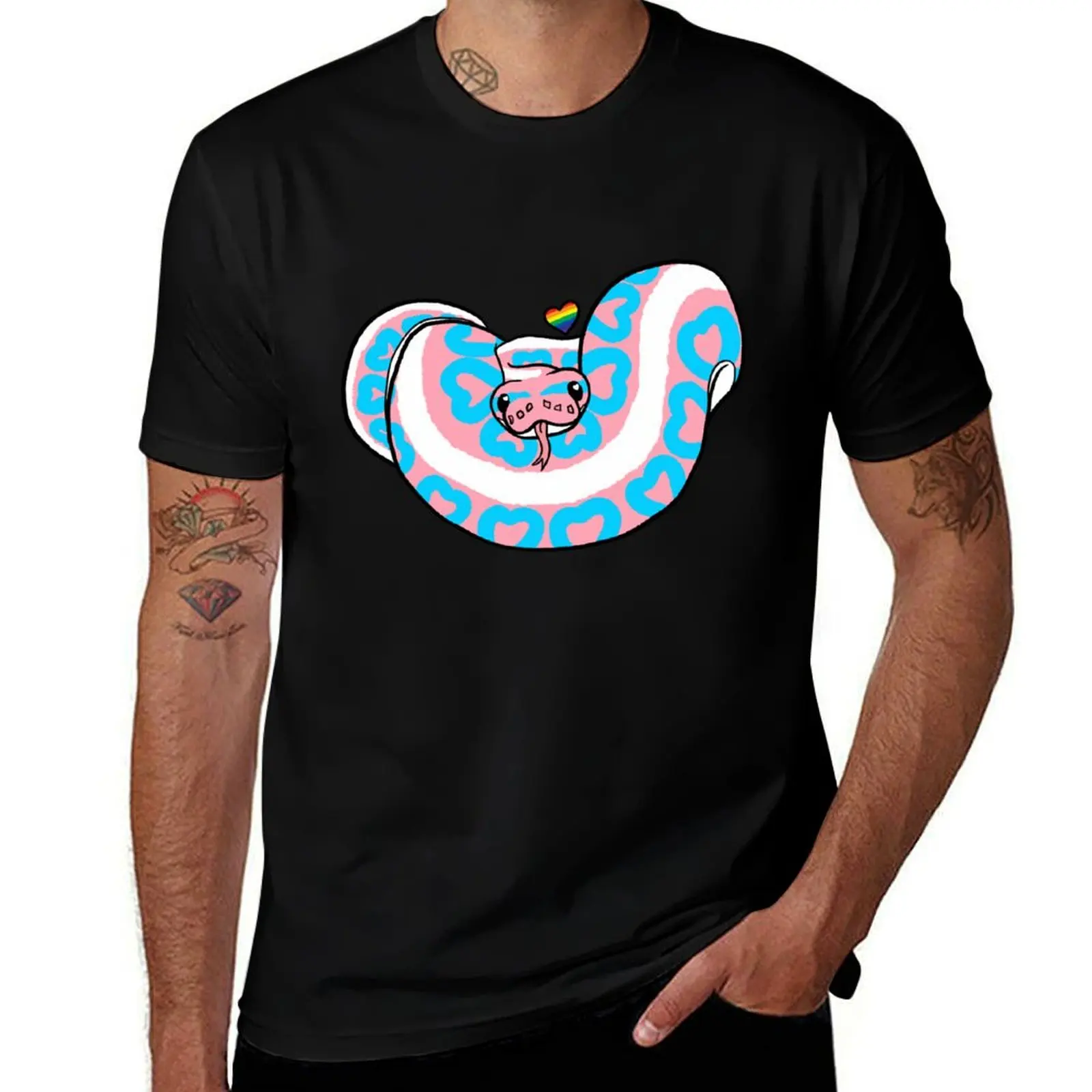 

Pride Pythons - Transgender (F) T-Shirt tees vintage t shirts T-shirts man heavyweight t shirts for men