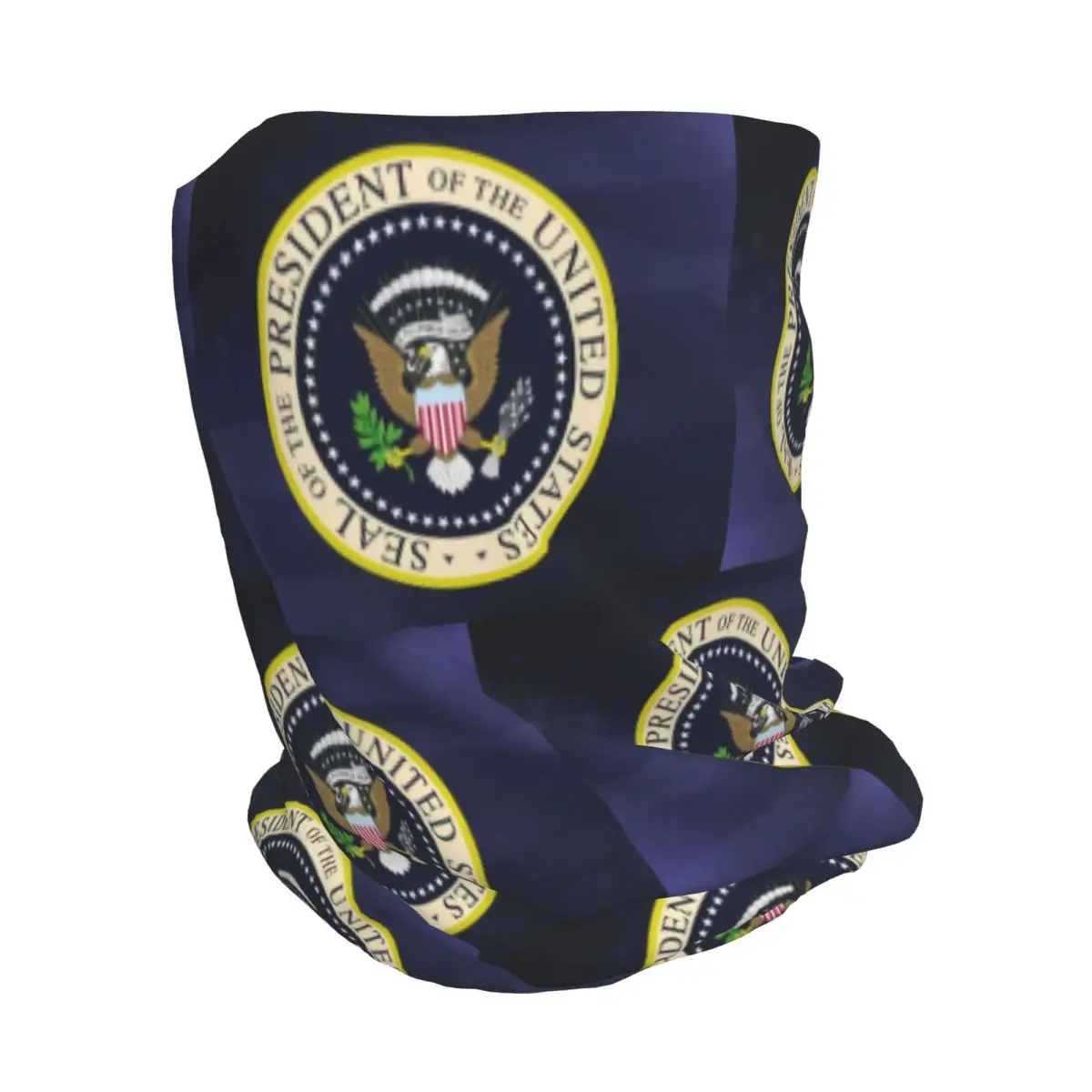 Seal Of The President Of The United States Bandana Neck Cover Mask Scarf Multifunction Cycling Scarf Beanies Hat Unisex Adult