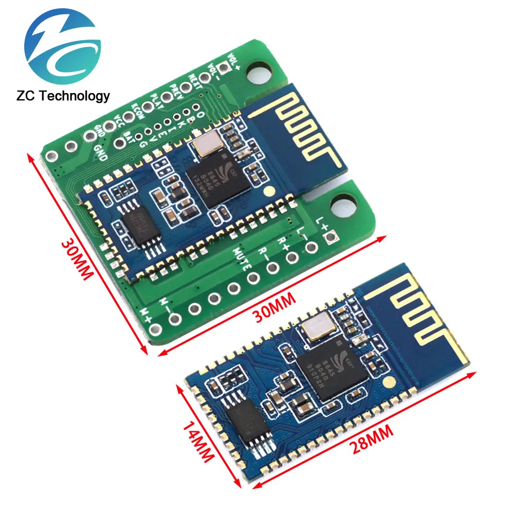 Bluetooth 4.0 CSR8645 Amplifier Board 5W+5W APT-X Stereo Receiver Amp Module