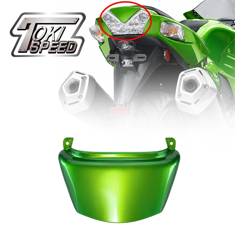 Motorcycle Rear Upper Tail Brake Light Fairing Cover For Kawasaki ZX-14R ZZR1400 ZX14R Ninja 2006-2020 ABS Accessories