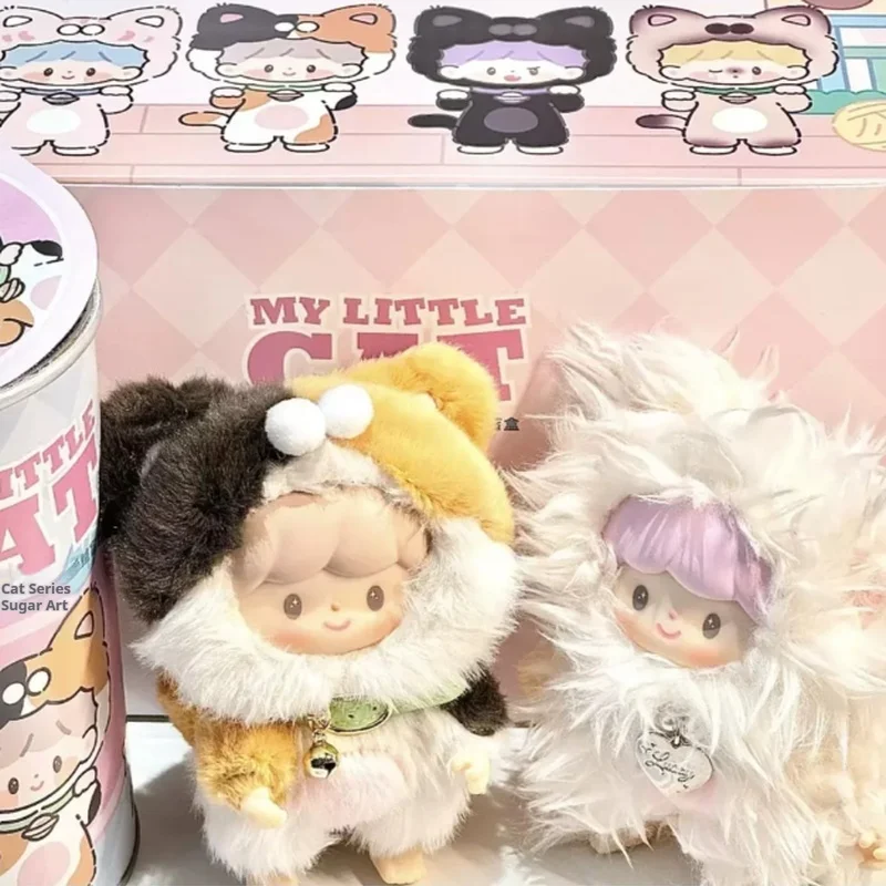 

Аутентичная виниловая слепая коробка серии Zhuo Dazhuang My Little Cat, фигурка, Коллекционная игрушка, модный подарок