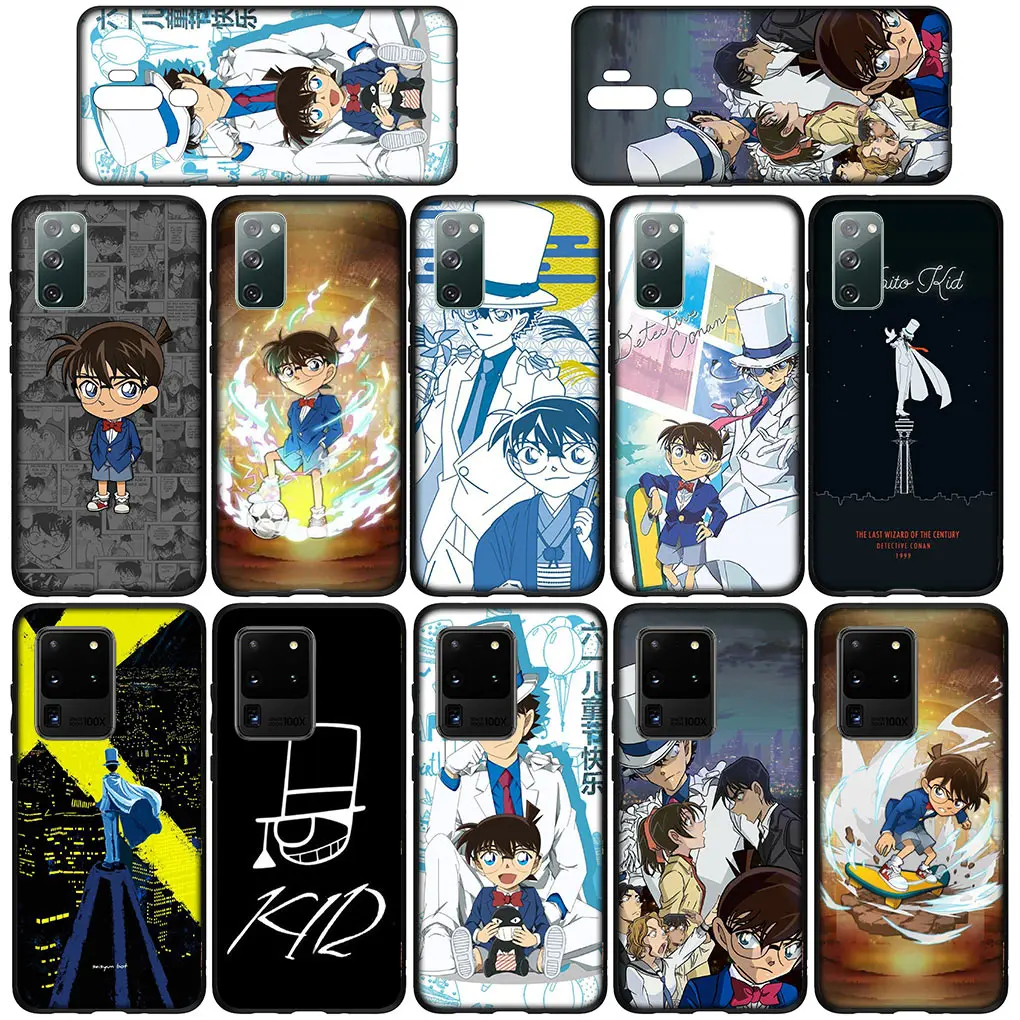 Detective Conan Casing Phone Cover for Xiaomi Redmi Note 13 8 7 12 Pro A3 13C 12C 8A 7A 8T A3X 4G 5G Soft Case