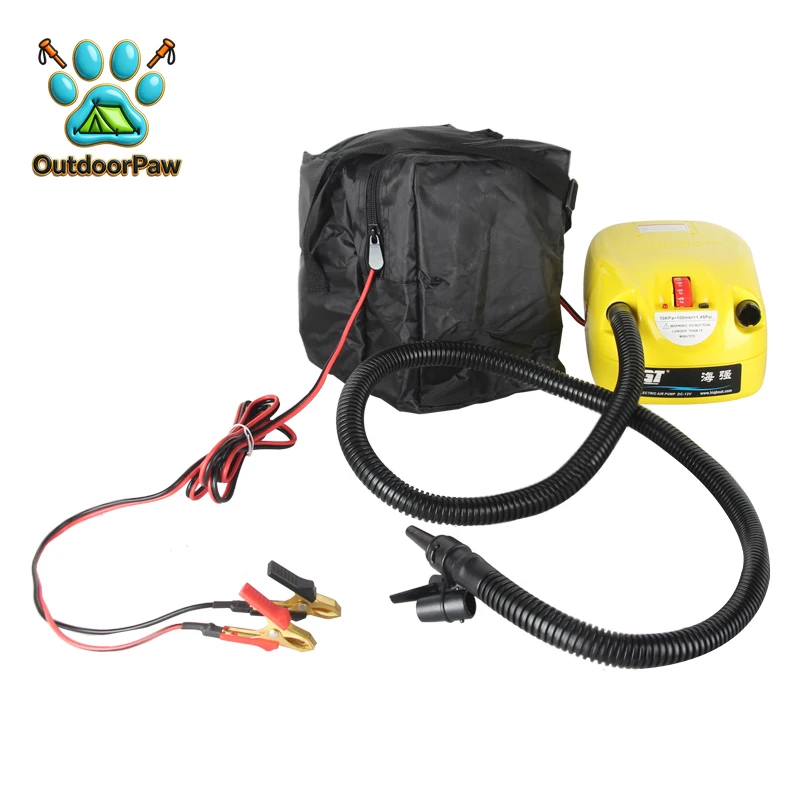 GP80 Assault Boat Inflatable Boat Rubber Boat Electric Pump Inflatable Tube Vaporised High Pressure Air Pump 12V