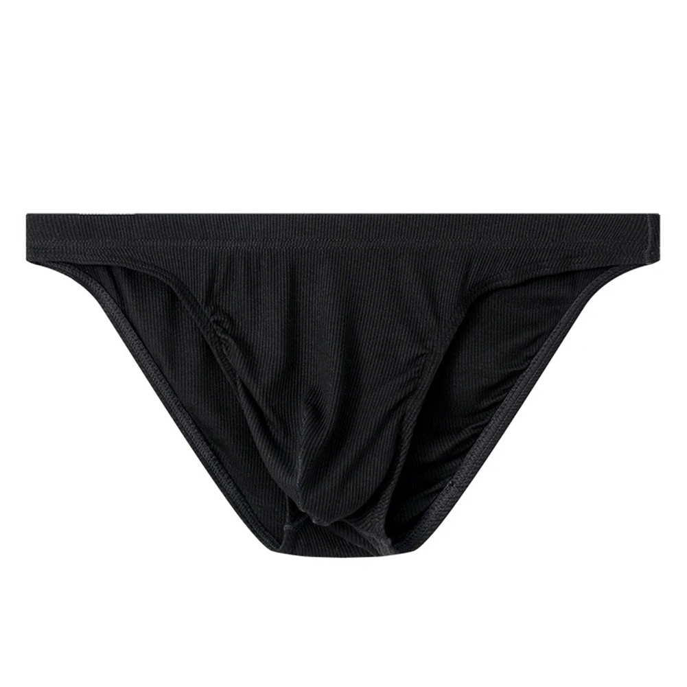 Cuecas respiráveis masculinas sexy biquíni para conforto diário ajuste confortável comprimento regular cor sólida adequado para todas as estações