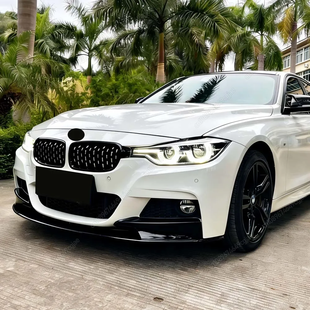 

Front Bumper Splitter Lip Spoiler Diffuser Kits For BMW 3 Series F30 F31 320i 328i 330i 335i 340i 320d 330d M-Sport 2012 To 2019
