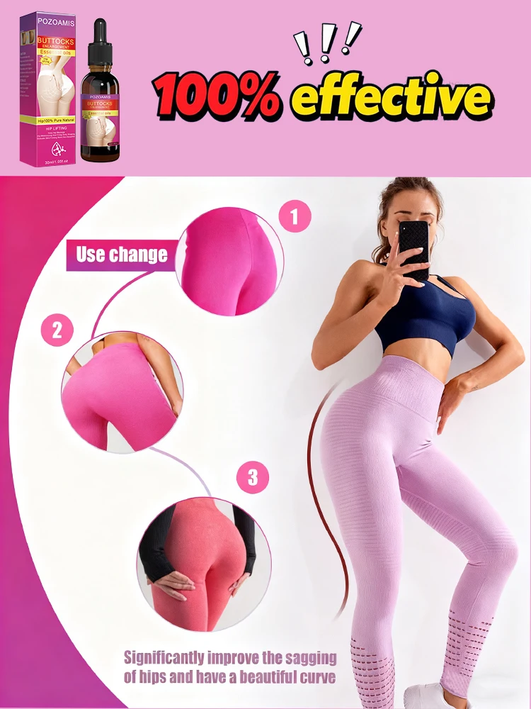 

Pʟᴀɴᴛ-Pᴏᴡᴇʀᴇᴅ Bᴜᴛᴛ-Lɪғᴛɪɴɢ Essᴇɴᴛɪᴀʟ Oɪʟ - Eɴʜᴀɴᴄᴇs Hɪᴘ Sʜᴀᴘᴇ, Rᴇᴅᴜᴄᴇs Dɪᴍᴘʟᴇs, Sᴀғᴇ ғᴏʀ Aʟʟ Sᴋɪɴ Tʏᴘᴇs