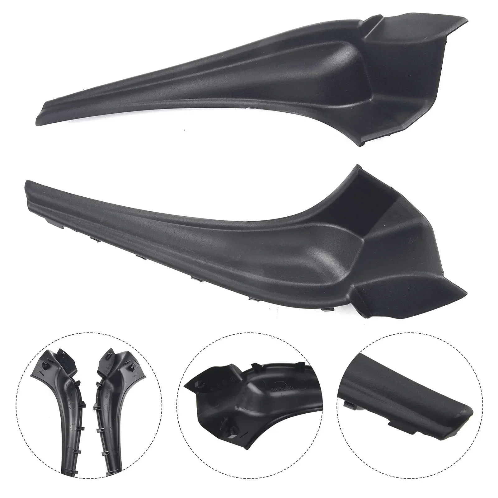 New High Quality Front Windshield Wiper Cowl Cover 66894-3AN0A Black Car Accessories For Nissan Versa Sedan 12-18