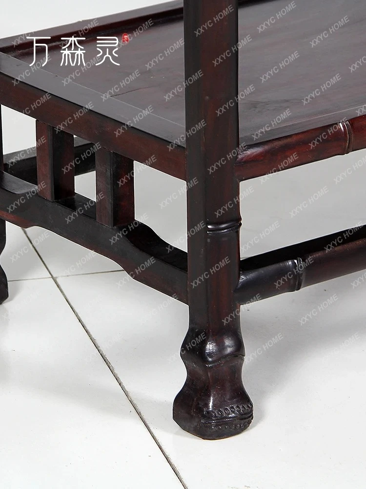 Chinese Simple Retro Ornaments Teapot Stand Chinese Design Storage Rack