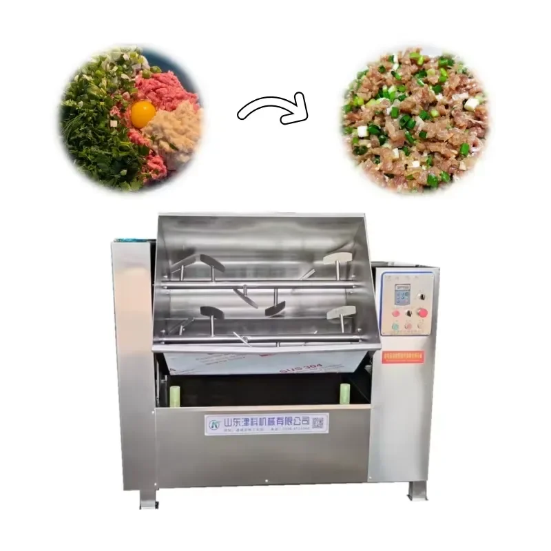 [2026] 100kg Restaurant High Capacity Paddle Mixed Chorizo 200l Giant Sausage Mix Mince Meat Mixer Machine for Meat