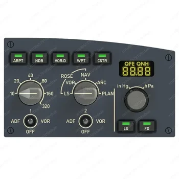 Cs 320 Airbus FCU Otopilot Paneli Uçuşu Simüle Ediyor 2020 Xp P3d