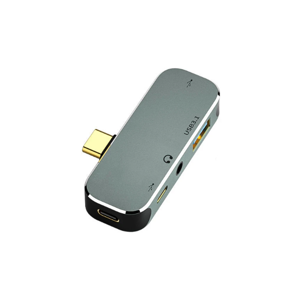 Type-c USB Hub Laptops Cellphones-compatible Converter Device