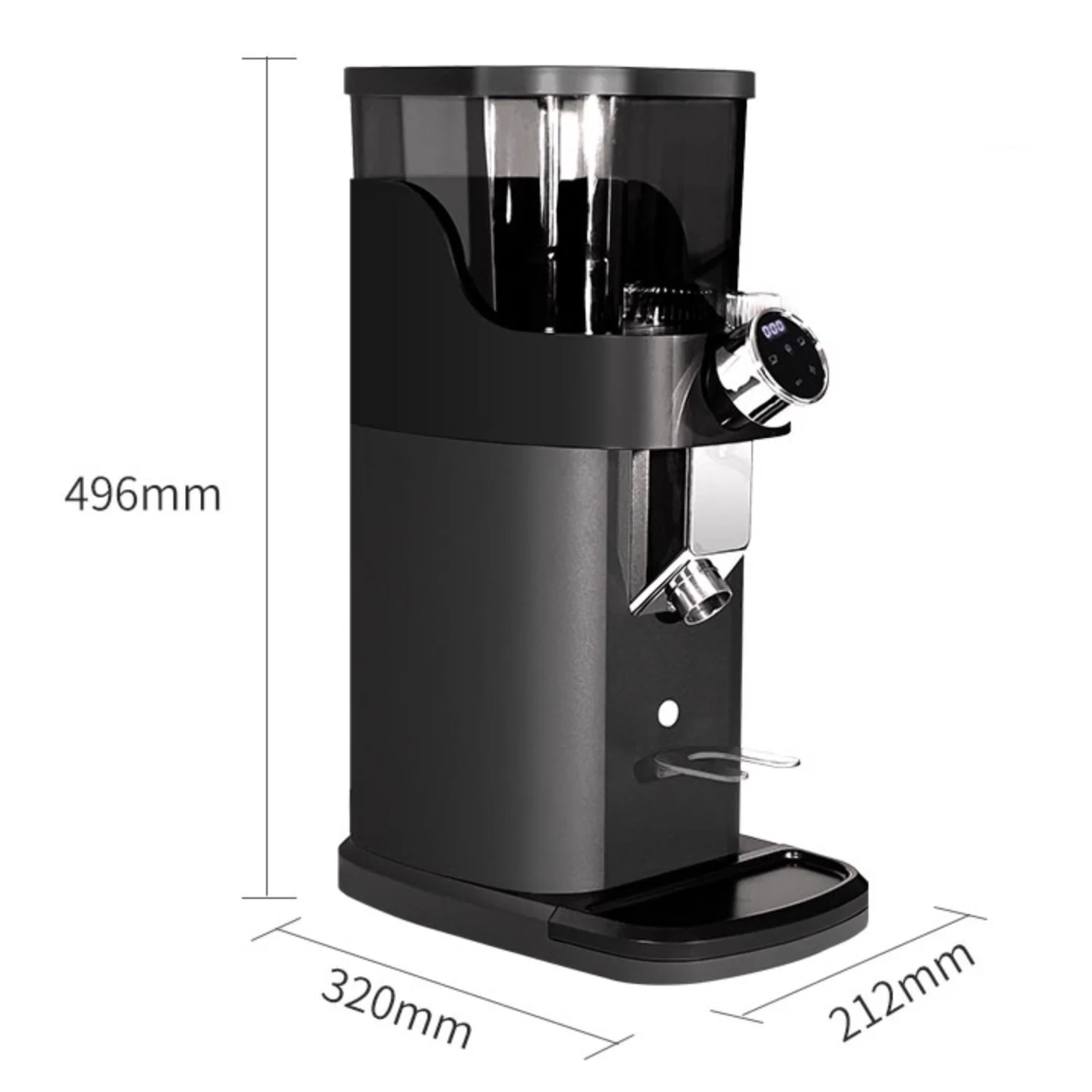 Elektryczny młynek do kawy z e – Commercial Coffee Grinder Flat Burr 64Mm recenzja i cena
