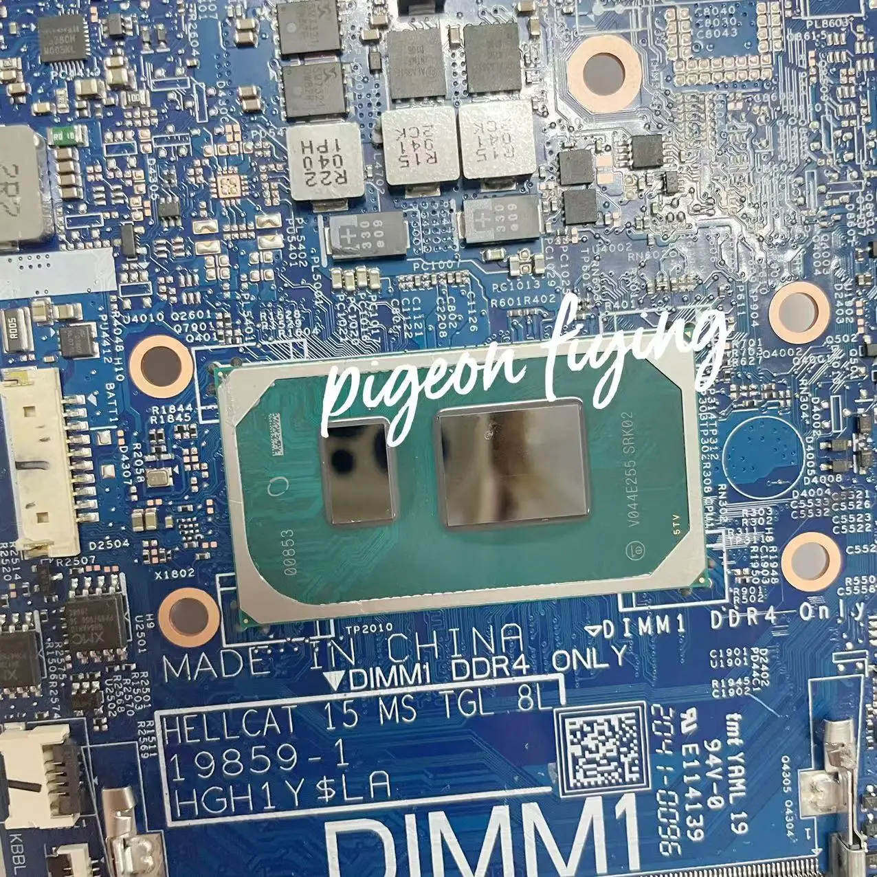 Imagem -05 - Placa-mãe em para Dell Inspiron 5406 7506 Cpu: I51135g7 I7-1165g7 Ddr4 Cn0ygnmd Cn-0vk62x 19859-1