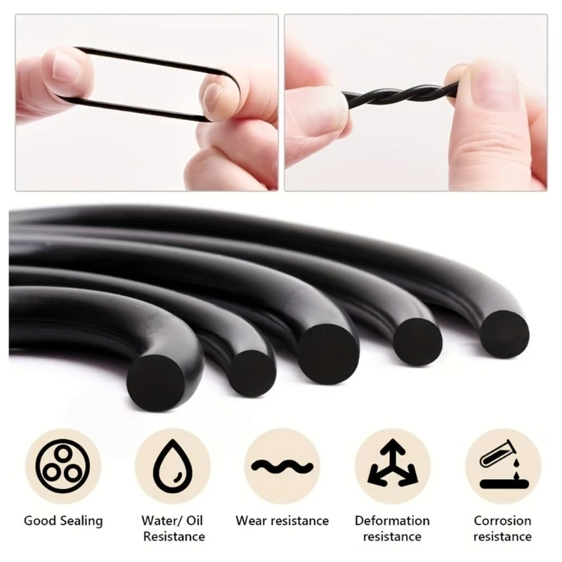 O Gasket Set with 20 Sizes and 990 Pieces for Leak Repair Use