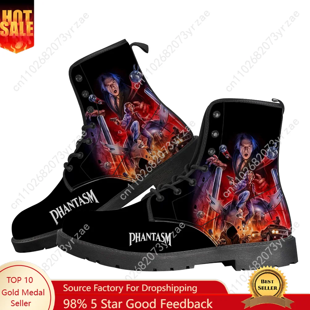 

Phantasm Boot, мужские и женские повседневные ботинки для подростков, уличная обувь высокого качества по индивидуальному заказу, повседневная легкая обувь с узором на заказ