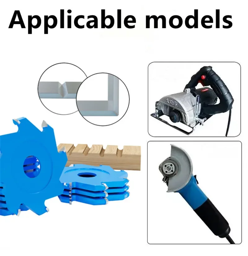 Round Sawing Cutting Blades Aluminum-plastic Plate Circular Saw Cutter Discs Open Aluminum Composite Panel Slot Groove