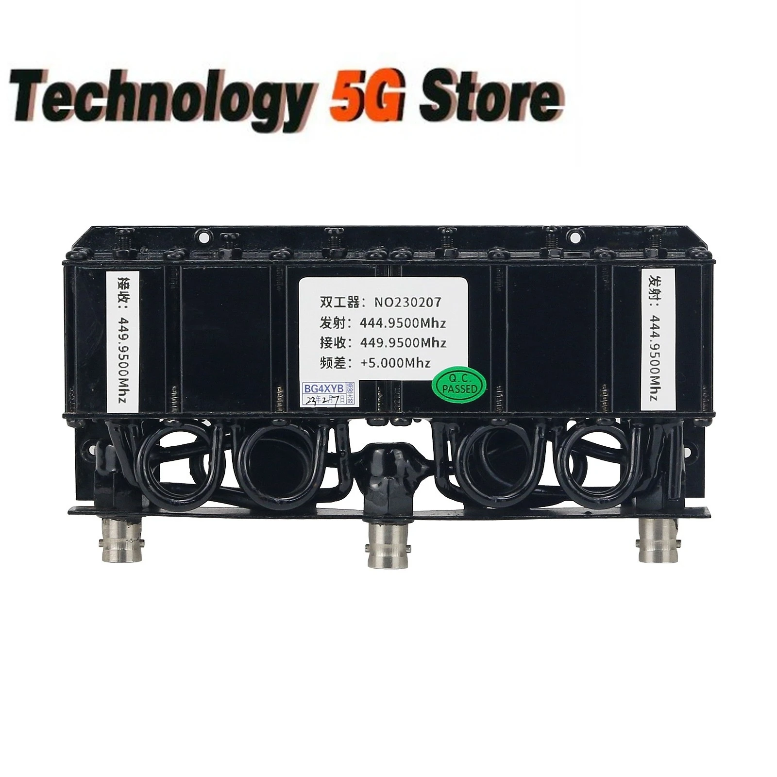 

20W UHF Duplexer 400Mhz-470Mhz UHF Repeater Duplexer BNC Interface for Service Radio Stations