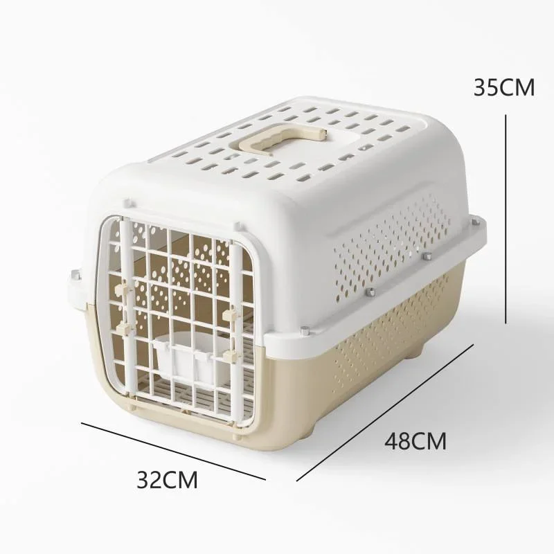 Wholesale Hot Selling Pet Airline Box cat Travel Portable cat Cage cat Bag Dog Check-in Box Portable Car Dog Cage