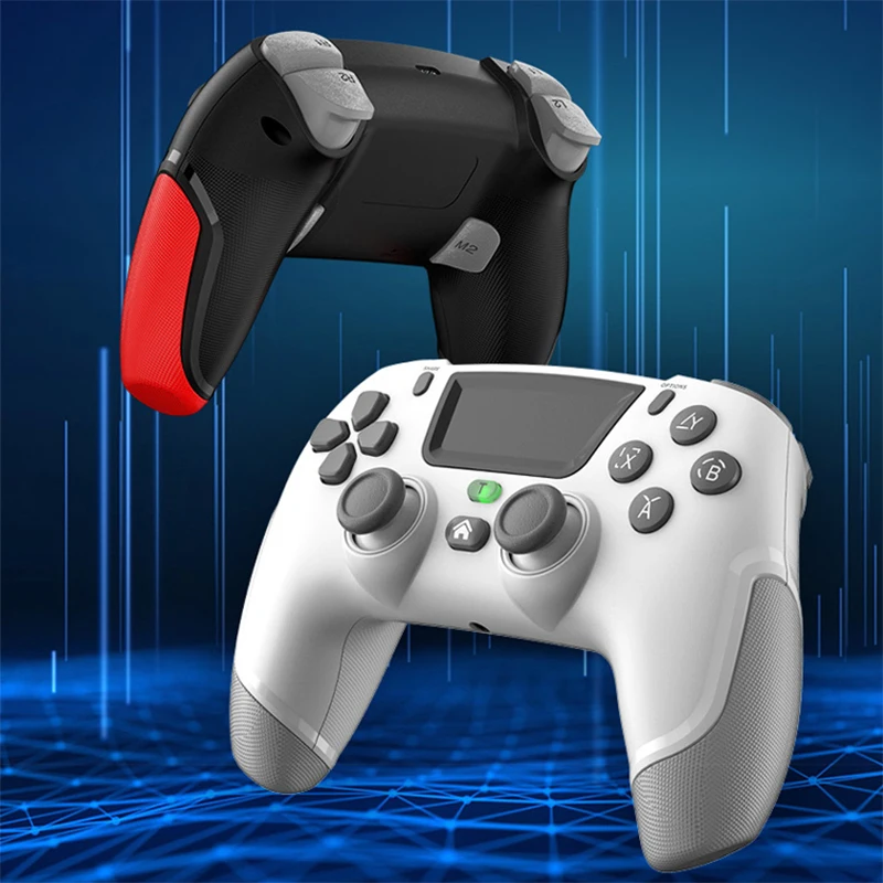 RALAN P06 Wireless BT Gaming Controller for P4 Controller for PS3 Switch PC Android IOS Phones Gamepad Joystick Handle