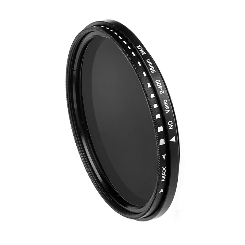 ND Filter Neutral Density ND2 ND4 ND8 Filtors 49MM 52MM 55MM 58MM 62MM 67MM 72MM 77MM Photography for Canon/Nikon ForSony Camera