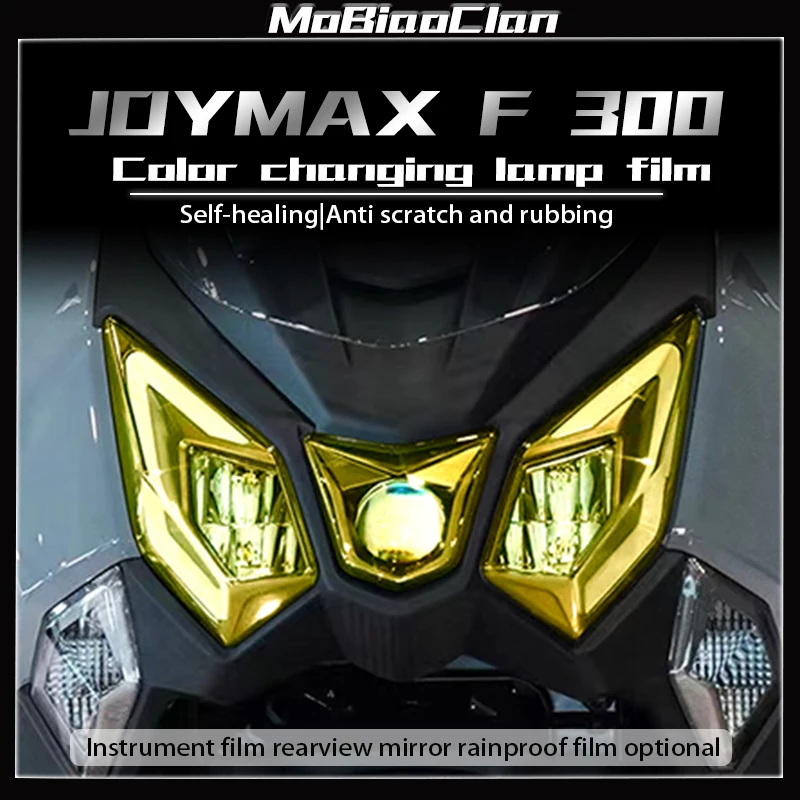 

For SYM Joymax F300 Transparent Protective Film Motorcycle Accessories Headlight Taillight Speedometer Stickers