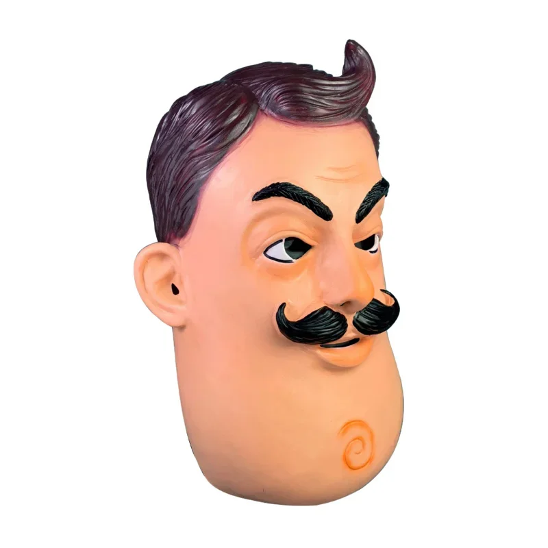 الدب البيت AA Bulex لعبة الرعب مرحبا جارتي اللاتكس قناع زي الهالوين تأثيري اكسسوارات جودة عالية جديد 2025 WKD001