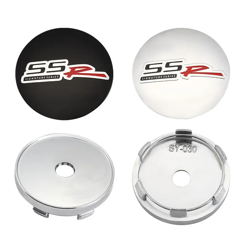 

56MM Car Wheel Center Hub Caps SSR Badge Emblem Sticker Decals Cover for Chevrolet Cruze Tahoe Epica Caprice Matiz Rezzo Sonic