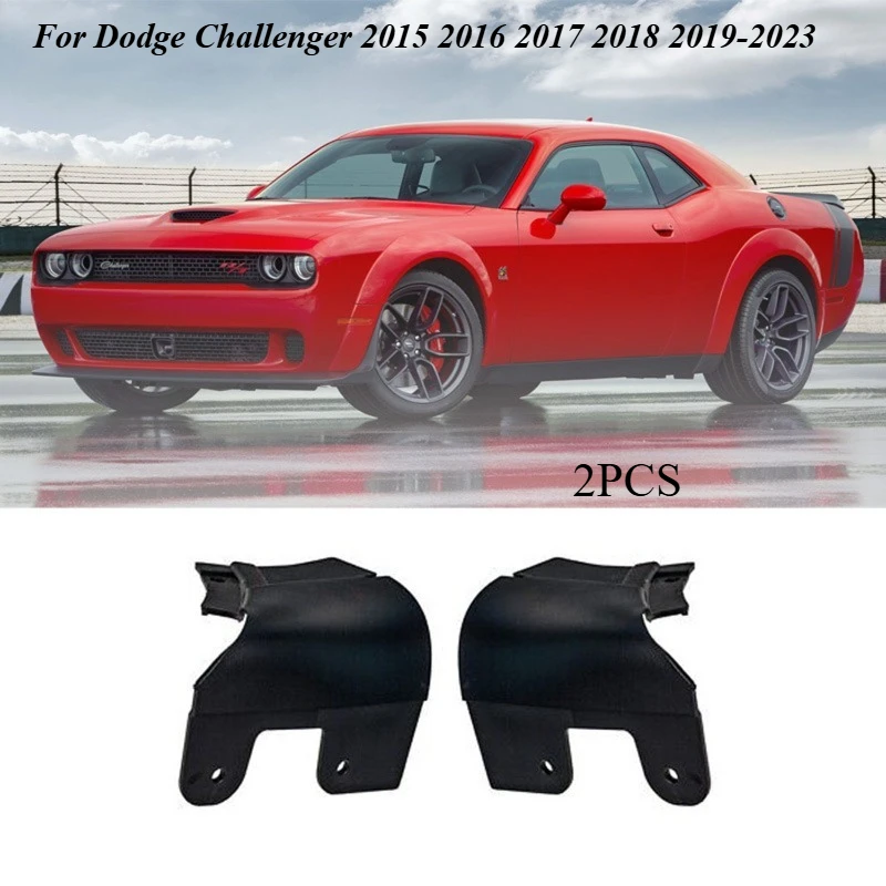 

2 шт. передних спойлеров-накладок на бампер для Dodge Challenger 2015-2023 CH1005805 CH1004805 68259515AC 68259514AC