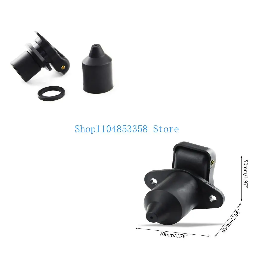 

652F Безопасная и эффективная 3-контактная трактовая розетка обеспечивает плавную работу прицепа 12V