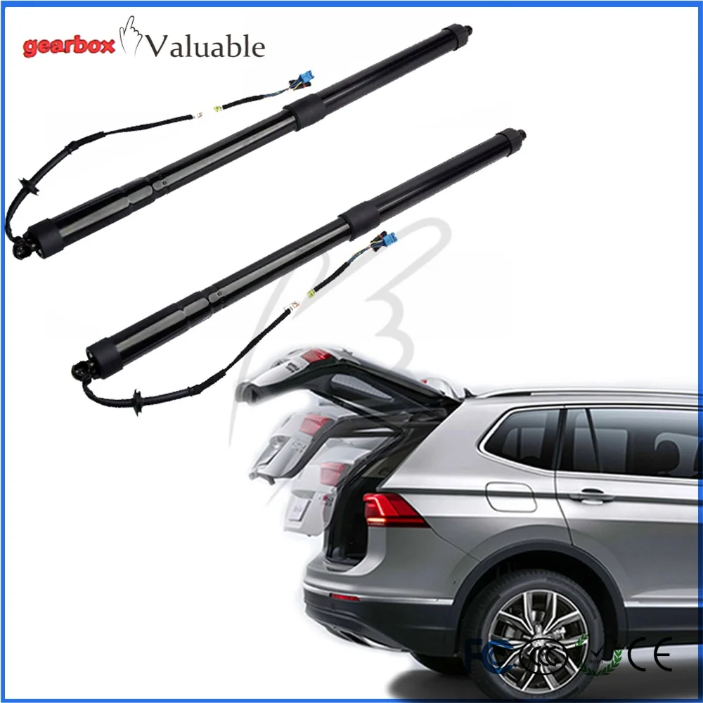 

Высококачественные 2 шт. новые опорные стержни подъема задней двери с левой и правой мощностью — OEN 95B827851B — для Porsche Macan 2014-2017