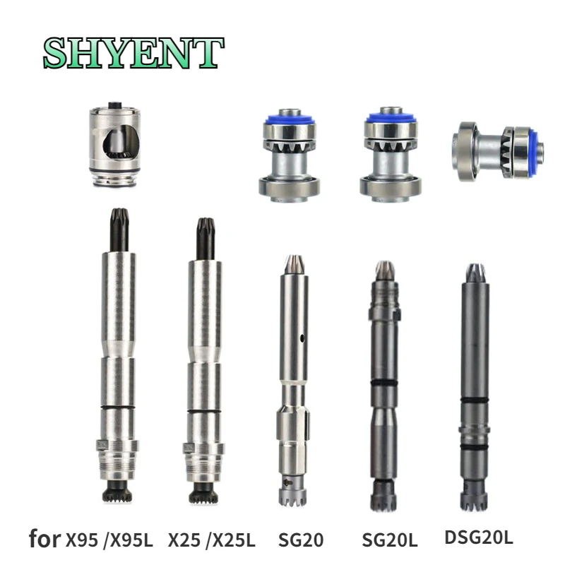 Dental Cartridge Middle Gear/Cartridge Rotor 1:1/1:5/20:1 Low Speed Handpiece Fit X25L X95L SG20 X-DSG20L