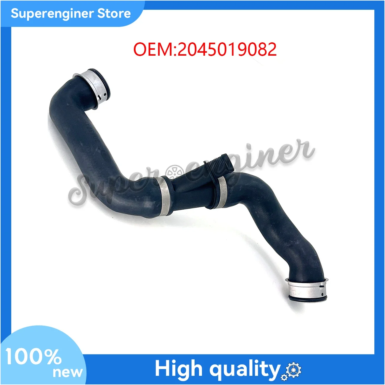 2045019082 Lower Right Water Tank Radiator Coolant Hose For Mercedes W204 C207 C300 E350