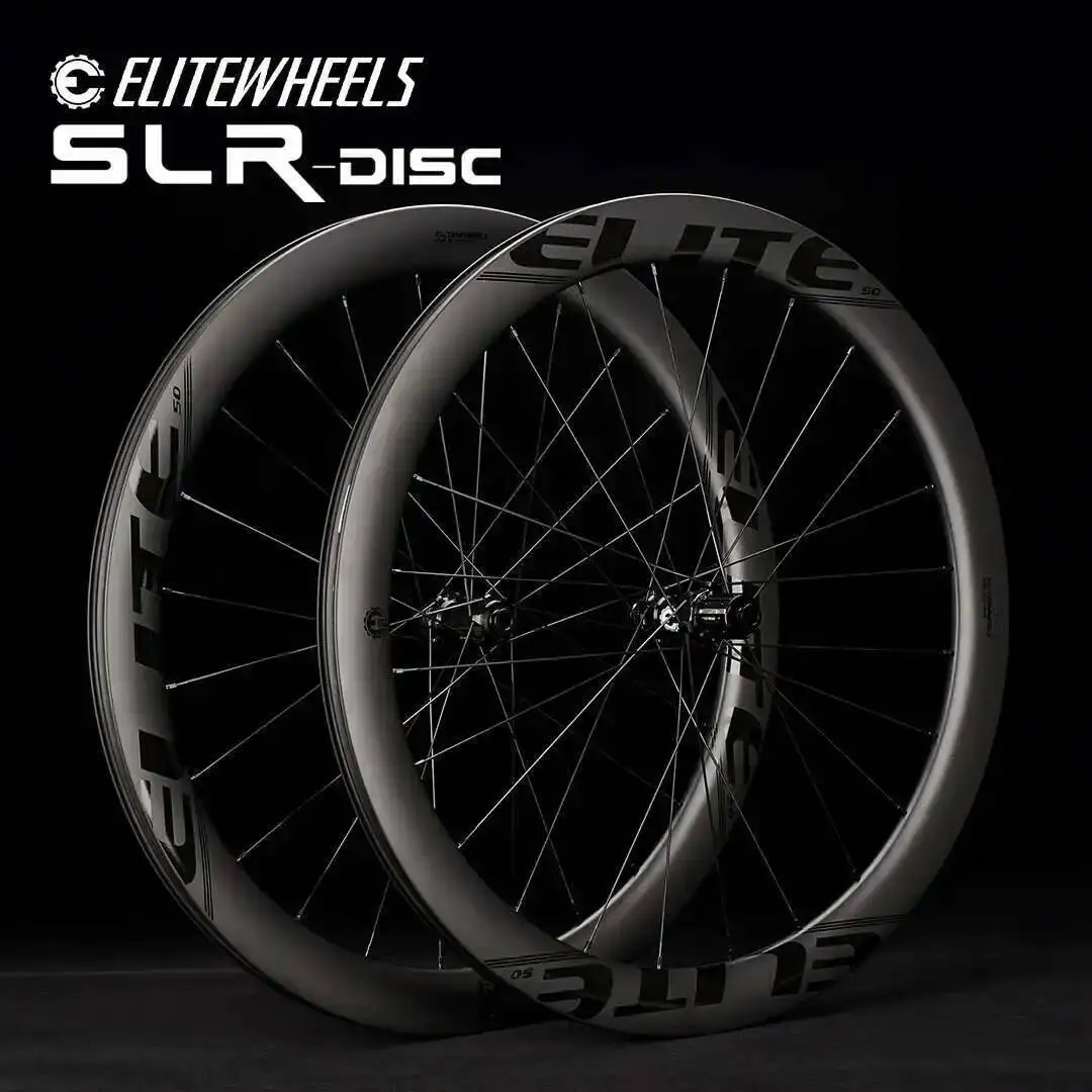 

ELITEWHEELS SLR Дисковый тормоз Карбоновая колесная пара для шоссейного велосипеда RD13 Трещотка 36T Бескамерные 700c Колеса для велокросса Столб 1423 Мексика