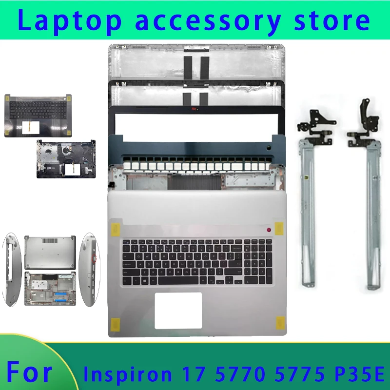 

Подходит для ноутбука серии Inspiron 17, 5770, 5775 P35E, корпус с ЖК-экраном, передняя панель, подставка для рук, верхняя и нижняя часть корпуса, крышка ABCD