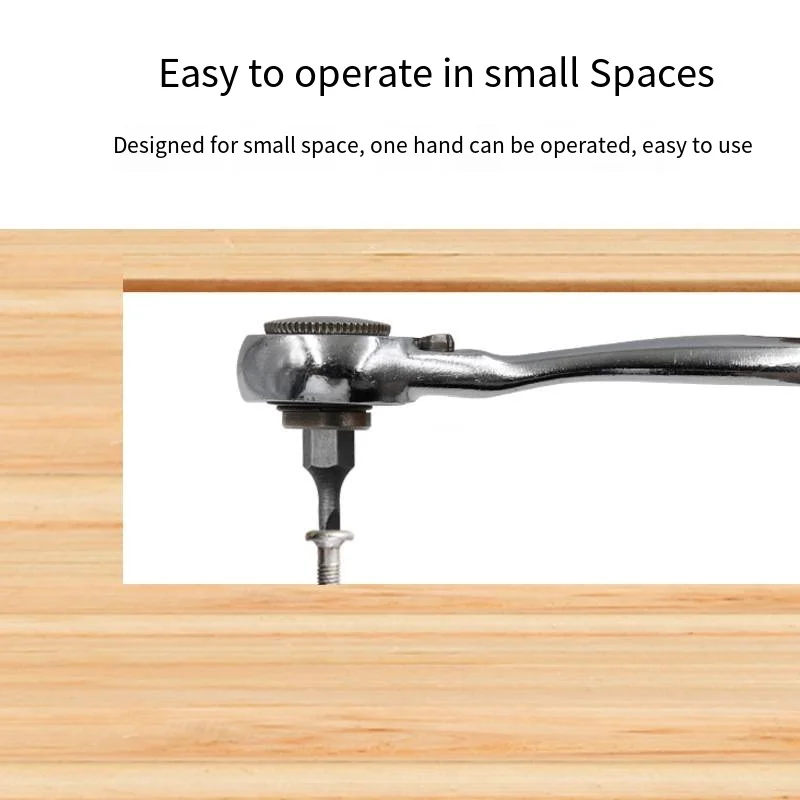 Imagem -06 - Quick Release Ratchet Chave Soquete Mini Hex Bit Driver Chave de Fenda Chave de Fenda 72 Dentes