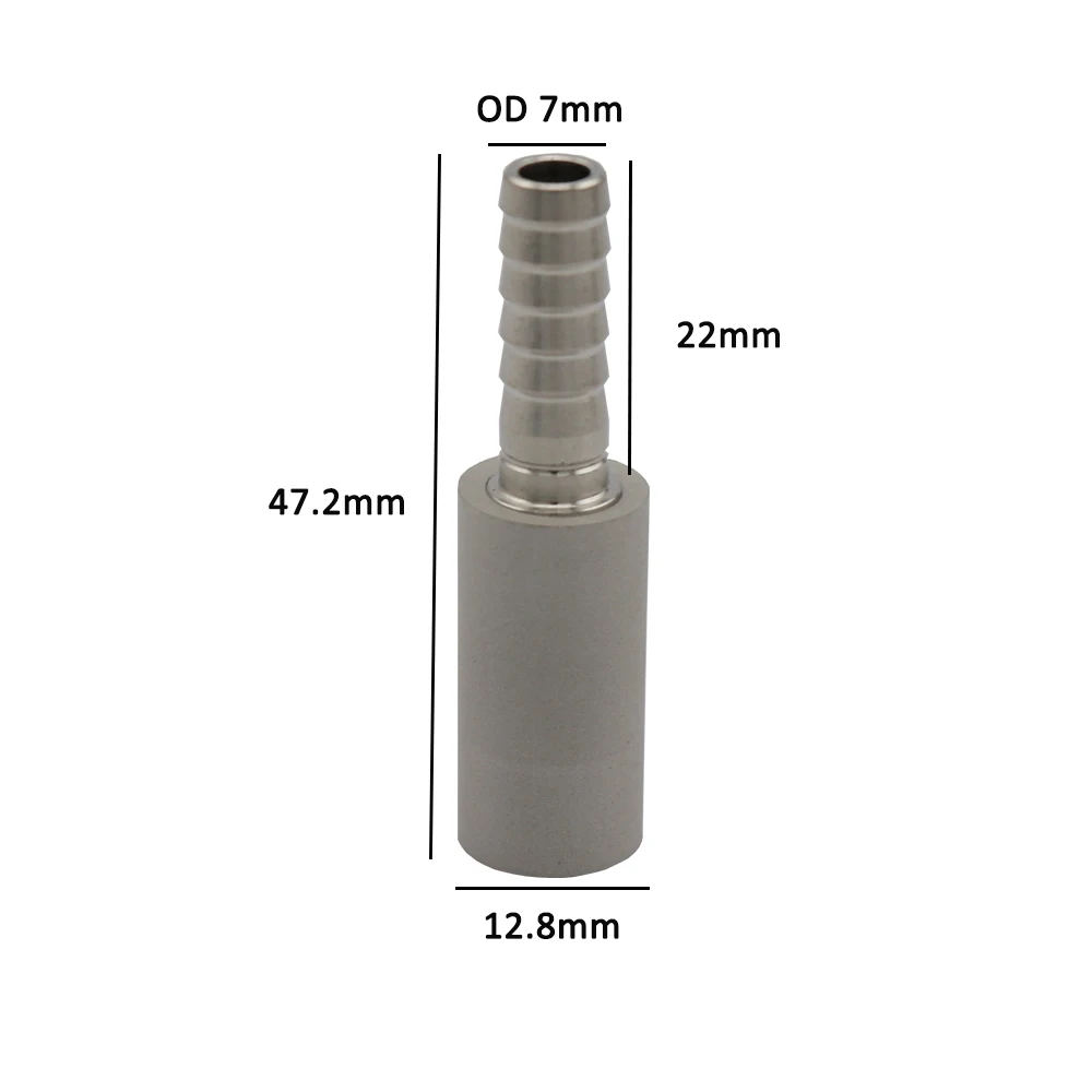 0.5 or 2 Micron Diffusion Stone with 1/4\