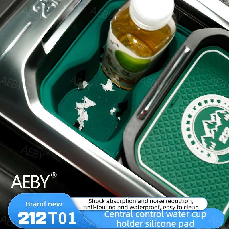 aeby-for-baic-212-t01-silicone-cup-holder-matcenter-console-cup-holder-coastersistandust-and-scratch-resistantcar-interior