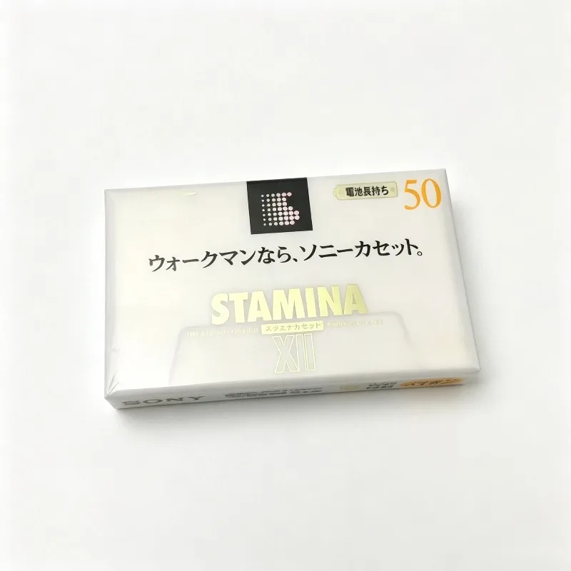 100% Original New For Sony X-II 50min JP 1996 Mid Grade Type II Blank Cassette Sealed For Recording