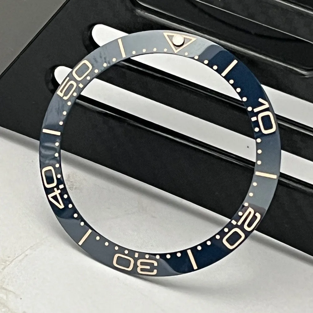 جديد 38 مللي متر * 30.4 مللي متر إدراج سيراميك عالي الجودة مناسب لملحقات ساعة الحركة الأوتوماتيكية 40 مللي متر NH35 NH34