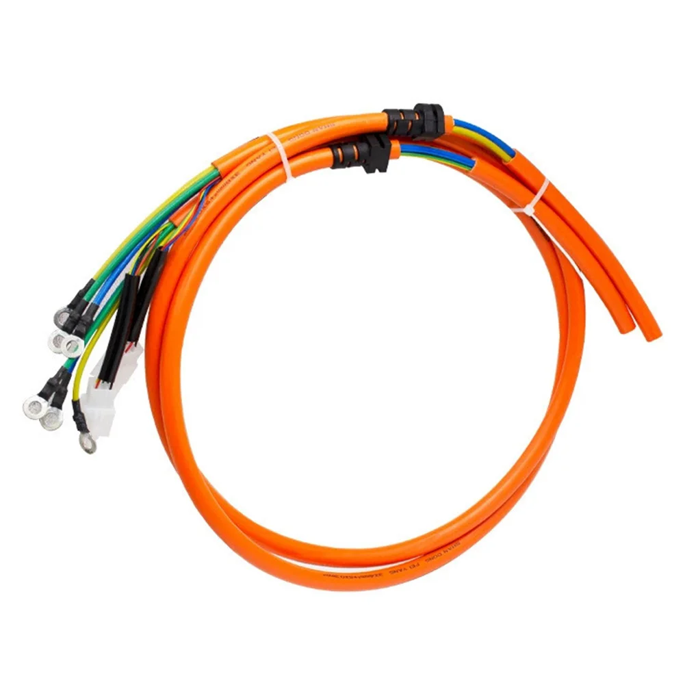 سكوتر كهربائي فرش السيارات كابل 3/4/5/6 مربع E-سكوتر موتور فرش موتور تيار مباشر قاعة المرحلة النحاس قاعة الاستشعار سلك