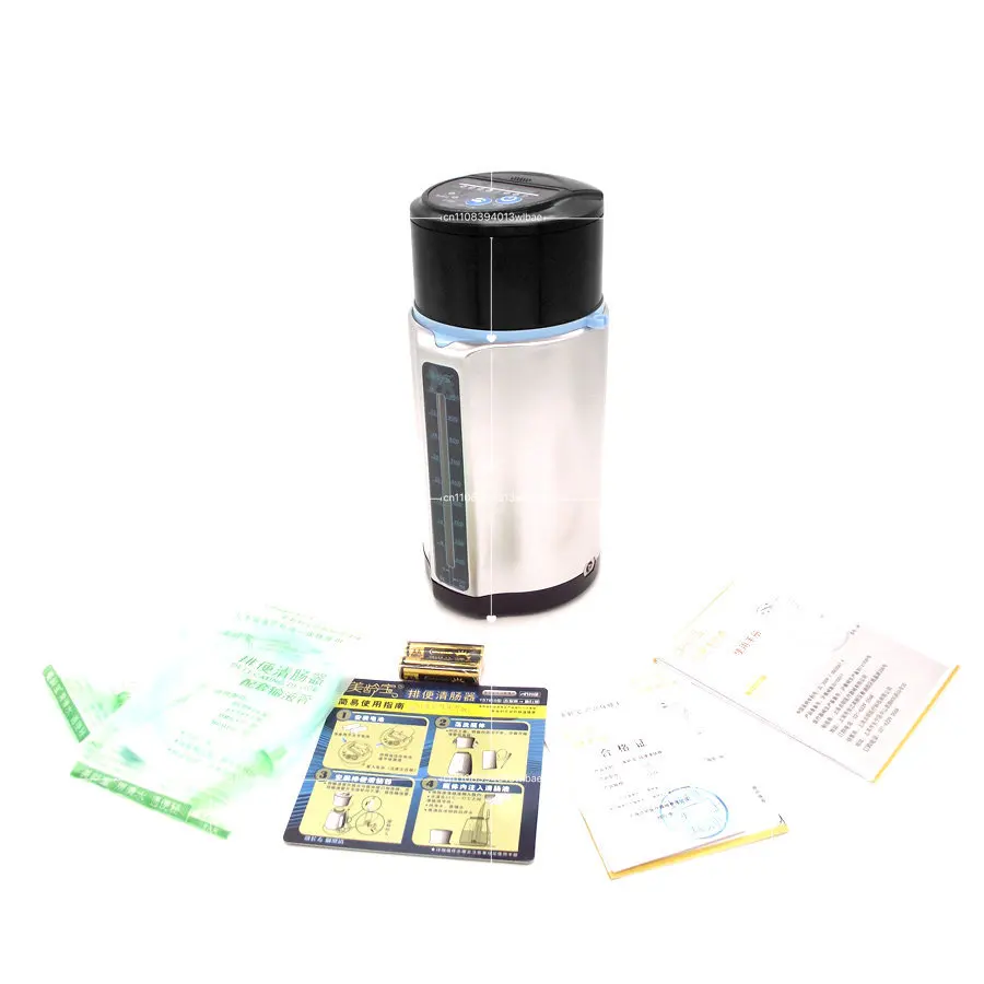 Sixth generation D8 stainless steel defecation and bowel cleansing coffee enema home spa equipment for constipation