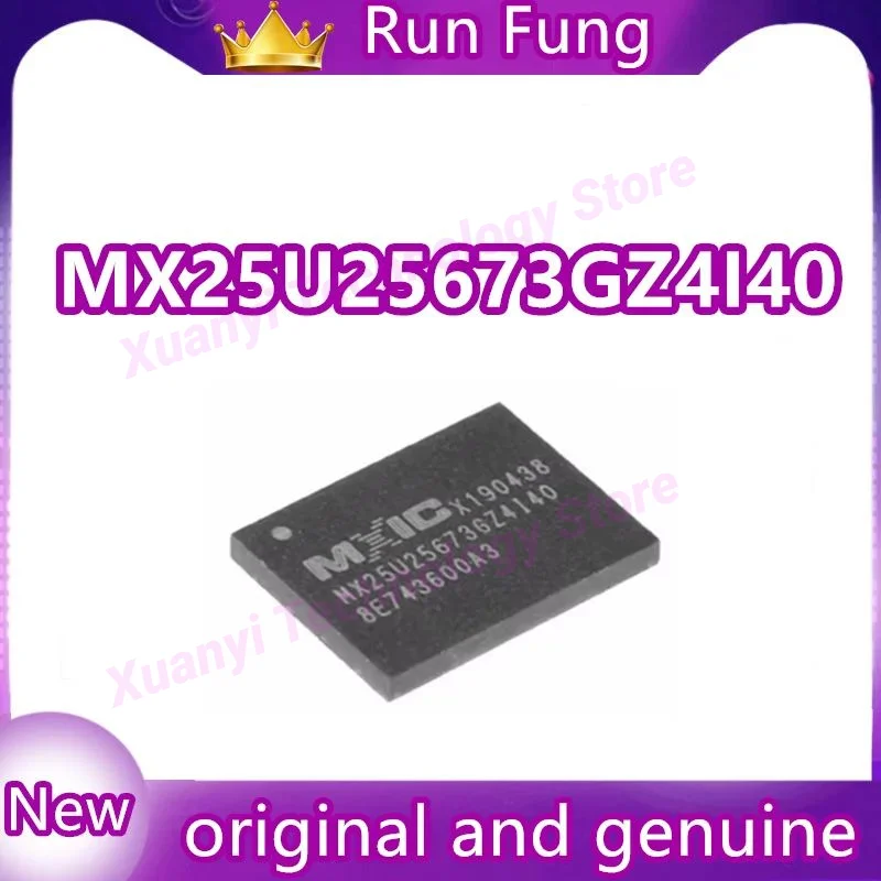 

MX25U25673GZ4I40 MX25U25673GZ4140 MX25U25673 6mm*8mm QFN-8 1PCS/LOT