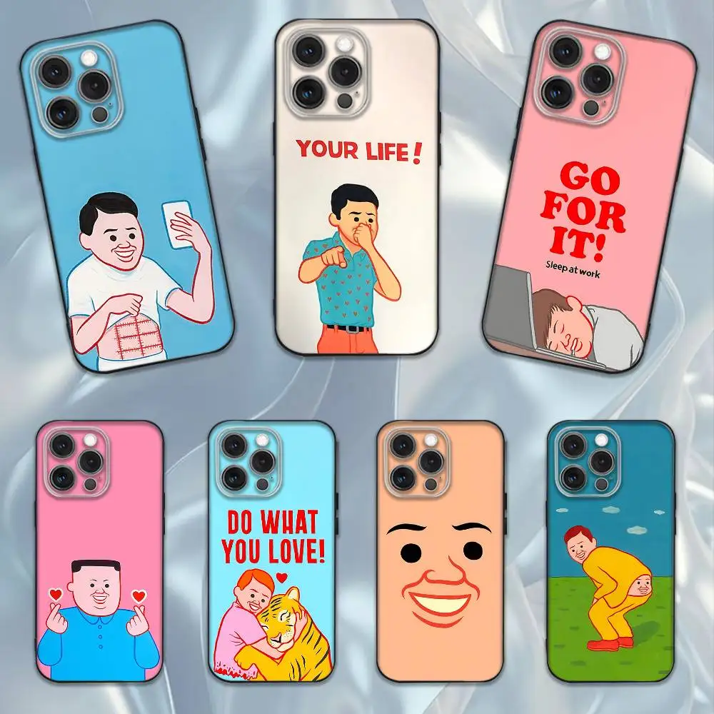 

Art Joan C-Cornella Funny Phone Case For iPhone 16e,16,15,14,13,12,11,Pro,X,XS,Max,XR,Plus,Mini Soft Black Cover