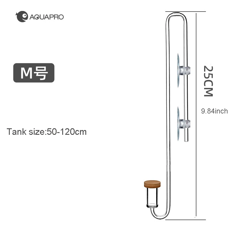 JFENGLI Aquarium CO2 Diffusor Blase Zähler Mini Aquarium Sprayer Dosen Kohlendioxid Zubehör Fischglas Liefert Akvarium Filter 5