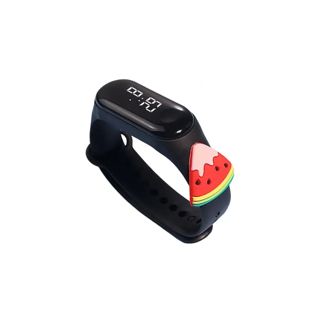 Reloj Digital LED con pantalla grande para estudiantes, reloj deportivo Unisex, superficie de espejo para exteriores, moda elegante