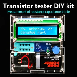 Elektroniczny pomiar triody z pojemnościowym zestawem Tester próbnik elektroniczny zastępuje multimetr DIY części montażowe