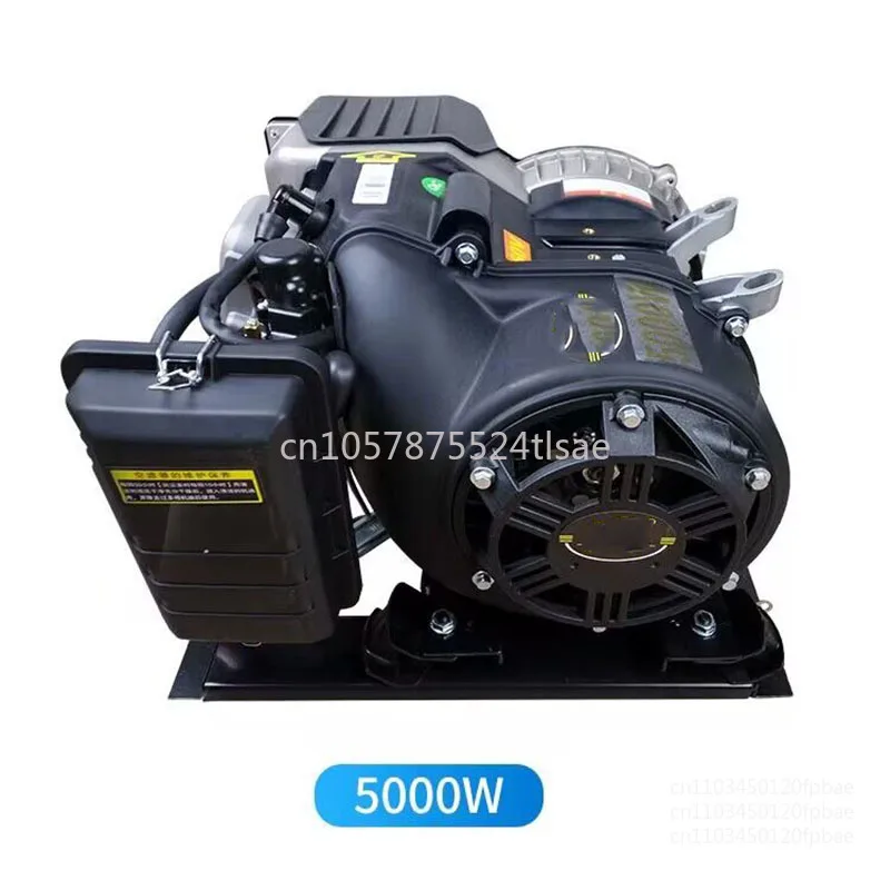 6KW Dual Cooling Electric Start  Electric Vehicle Range Extender 48V 60V 72V Car Generator Silent Frequency Conversion